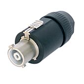Neutrik NAC3FC-HC powerCON 32a Cable Connector. Black and Grey. Power-Input Connection