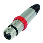 Neutrik 3 Pin NC3FXS Switched Female XLR Connector