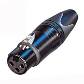 Neutrik 3 Pin NC3FXX-B Female XLR Connector