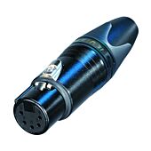 Neutrik 5 Pin NC5FXX-B Female XLR Connector