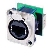 Neutrik NE8FDP Feed-through Ethercon Chassis Panel Mount