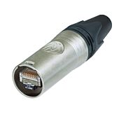 Neutrik NE8MX6 etherCON CAT6A cable connector. Nickel Silver Plating Shell. 