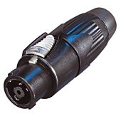 Neutrik NLT8FX-BAG 8 Pole Metal Female Speakon Connector. Solder Type
