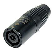 Neutrik NLT8MX-BAG 8 Pole Metal Male Speakon Connector. Solder Type
