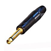 Neutrik NP2X-B Quarter Gold TS Mono Jack Plug Connector