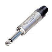 Neutrik NP2X Silver Quarter Mono Jack Plug Connector