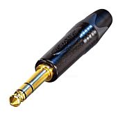 Neutrik NP3X-B Gold 1/4" TRS 3 Pole Jack