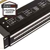 Neutrik Flexi-Norm NPPA-TT-SD25 (4.4mm TT Bantam) Jack Patch Panel. 1u 19inch. 96 way