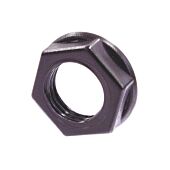 Neutrik NRJ-NUT-B Hexagonal Black Plastic Nut