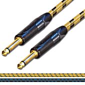Sommer SC Classique Vintage Cable. Gold Mono Jack to Jack Lead. 