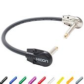 Pancake FX Pedal Board Patch Lead. Van Damme Guitar Cable. Flat 1/4 Jack. Effects