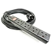 16amp CEE Plug to Domestic Socket (3x2.5mm) H07RN-F Tough Rubber Cable