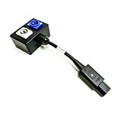 Powercon In and Out to IEC C13 Kettle plug. Adapter. junction box