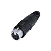 REAN RCX5F-Z-000-0 5 Pin Female XLR IP65 Cable Connector 