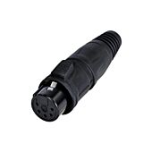 REAN RCX5F-Z-002-0 5 Pin Female XLR IP65 Cable Connector 