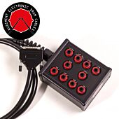 Drum Trigger breakout box. DB25 to XTR stage box. 1.2m