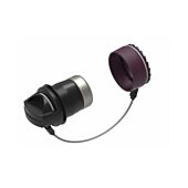 Rugged Metal Sealing Cover for opticalCON DRAGONFLY Female Cable Connector