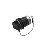 Rugged Metal Sealing Cover for opticalCON DRAGONFLY Female Chassis Connector