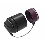 Rugged Metal Sealing Cover for opticalCON DRAGONFLY Male Cable Connector