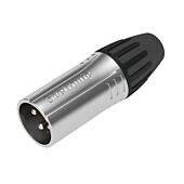 SEETRONIC 3 Pin Male XLR Connector. SCMM3. Microphone. Balanced. DMX. Speaker