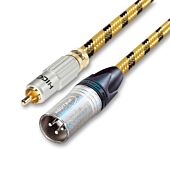 Locking Male XLR Sommer RCA Vintage Lead 