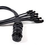 Socapex Spider - 16amp Neutrik Male True1 to 19 Pole Female Soca