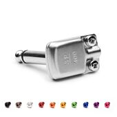 SquarePlug SP400 Worlds Smallest Angled Quarter Mono Jack Pancake Plug Connector
