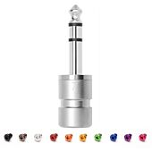 SquarePlug SPS7-S. Y & Insert. Stereo (TRS) Straight 6.35mm Jack. Silver