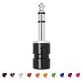 SquarePlug SPS7-SBK. Y & Insert. Stereo (TRS) Straight 6.35mm Jack. Black