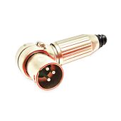 Switchcraft 3 Pole Male Angled XLR. XL-8632