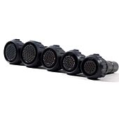 Ten47 Tourline Multi Pin Connector. 25 to 150 pin. Cable Mount. Female. 
