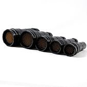Ten47 Tourline Multi Pin Connector. 25 to 150 pin. Cable Mount. Male. 
