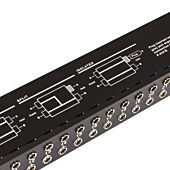 Neutrik Flexi-Norm NYS-SPP-L1 Jack patch panel. 1u 19inch. 24 way TRS