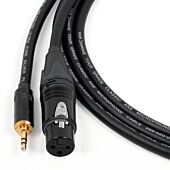 Van Damme Tour Grade Classic XKE Female XLR to 3.5mm Stereo Mini Jack Cable