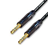 Van Damme Cable Classic XKE GOLD TRS Jack to TRS Jack Lead