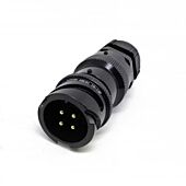 Van Damme PA Con 4 pole cable male bayonet connector