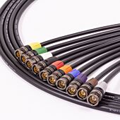 Van Damme Single Link UltraHD 12G Video Coax Cable. 4K UHDTV