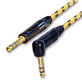 Sommer Vintage Balanced Lead - Neutrik Gold Jack to Right Angle Jack