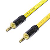 3.5mm Mini Jack Stereo Aux cable Black