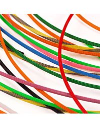 Techflex 3.2mm Flexo PET. PTN0.13. Coloured Expandable Braided Sleeve - Sold by the Meter