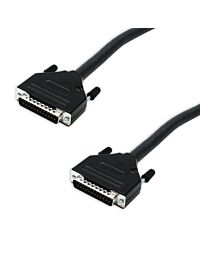 25 Pin D Sub to 25 Pin D Sub Cable. Serial Db 25 MOGAMI Multicore Loom Lead.