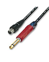 Peavey and Shure GLXD & SLX1 Wireless System Lead for Beltpacks. Silent Straight Jack.