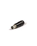 2.1mm DC Plug. Black Metal Housing. Power Jack Pedal Supply Dunlop Boss Voodoo