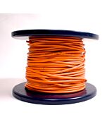 Orange Silicone DC Power Cable Sold By The Meter 'SLIGHT NICKS IN CABLE'  