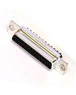 Standard Density. Machined 50 Pin D SUB Connector. High Quality Female Solder Type Pins
