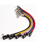 Pancake Patch Lead. Guitar FX Pedal Board Cable. REAN by Neutrik. foxONE