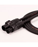 Neutrik True 1 Powercon Male to Female Link Lead. H07RN-F NAC3MX-W to NAC3FX-W