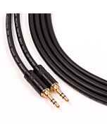 Van Damme Stereo Mini Jack to Stereo Mini Jack Cable. 3.5mm Male Plug Lead Cord