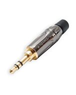 Amphenol KS3PC-AU Stereo Mini Jack Plug. Gold Plated 3.5mm Aux Connector