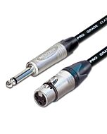 Designacable Neutrik Mono to Female XLR Black